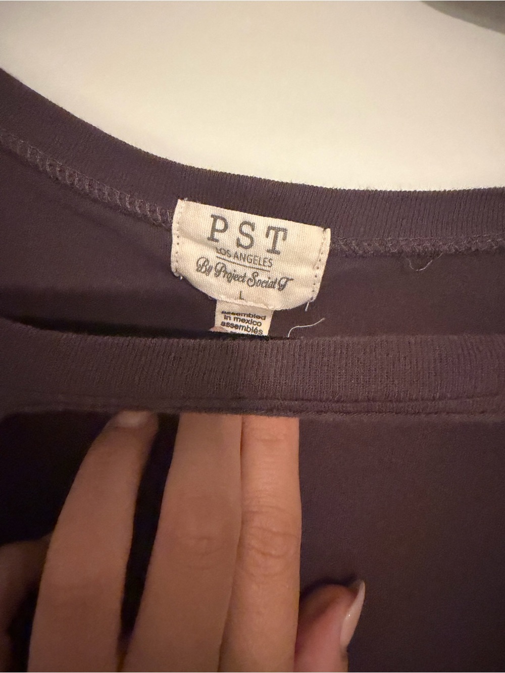Project Social T Mauve Cutout Zodiac Graphic Tee - Picture 2 of 3